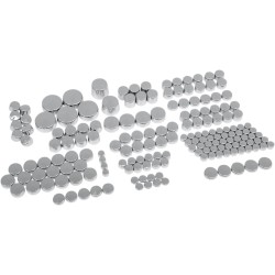Set capace pentru șuruburi deluxe chrome DRAG SPECIALTIES 352110 Set capace pentru șuruburi deluxe chrome DRAG SPECIALTIES 352110