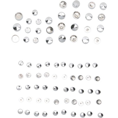 Set capace pentru șuruburi deluxe chrome DRAG SPECIALTIES 352118