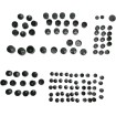 Set capace pentru șuruburi standard negru DRAG SPECIALTIES 352001 Set capace pentru șuruburi standard negru DRAG SPECIALTIES 352001 thumb