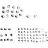 Set capace șuruburi crom standard DRAG SPECIALTIES 352002