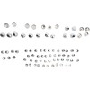Set capace pentru șuruburi crom standard DRAG SPECIALTIES 352006