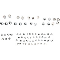 Set capace pentru șuruburi crom standard DRAG SPECIALTIES 352006