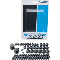 Set de capace pentru șuruburi standard negru DRAG SPECIALTIES 352012 Set de capace pentru șuruburi standard negru DRAG SPECIALTIES 352012