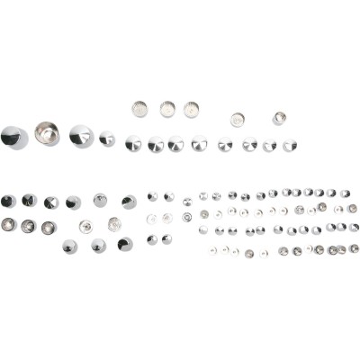 Set capac șuruburi crom standard DRAG SPECIALTIES 352013