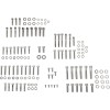 Set de șuruburi cromate pentru motor cu capete netede DRAG SPECIALTIES MK658S