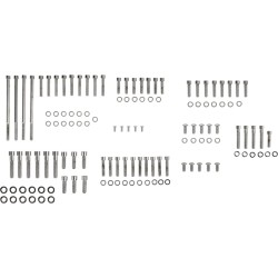 Set de șuruburi cromate pentru motor cu capete netede DRAG SPECIALTIES MK700S Set de șuruburi cromate pentru motor cu capete netede DRAG SPECIALTIES MK700S