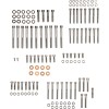 Set de șuruburi cromate pentru motor cu capete netede DRAG SPECIALTIES MK694S