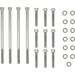 Set de șuruburi pentru capacul primar cu cap cromat DRAG SPECIALTIES MK673 Set de șuruburi pentru capacul primar cu cap cromat DRAG SPECIALTIES MK673