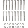 Set de șuruburi pentru capac primar cu cap cromat DRAG SPECIALTIES MK685