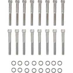 Set de șuruburi pentru capac primar cu cap cromat DRAG SPECIALTIES MK685 Set de șuruburi pentru capac primar cu cap cromat DRAG SPECIALTIES MK685