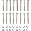 Set de șuruburi pentru acoperire principală cu capete cromate SMOOTH DRAG SPECIALTIES MK685S