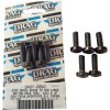 Set de șuruburi pentru montarea butucului frontal al frânelor pe disc negru DRAG SPECIALTIES MK771BK
