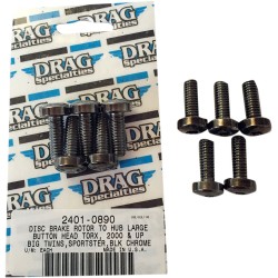 Set de șuruburi pentru montarea butucului frontal al frânelor pe disc negru DRAG SPECIALTIES MK771BK Set de șuruburi pentru montarea butucului frontal al frânelor pe disc negru DRAG SPECIALTIES MK771BK