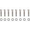 Set șuruburi M8 lifter block smooth socket head chrome DRAG SPECIALTIES MK776S
