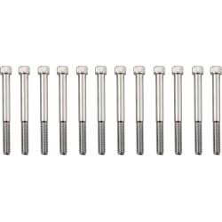 Set de șuruburi M8 pentru carter cu cap tip allen crom DRAG SPECIALTIES MK778