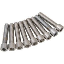 Set șuruburi M8 capac ax cu came cu cap neted crom DRAG SPECIALTIES MK779S Set șuruburi M8 capac ax cu came cu cap neted crom DRAG SPECIALTIES MK779S