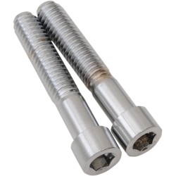 Set șuruburi M8 starter cu cap neted la priză crom DRAG SPECIALTIES MK781S Set șuruburi M8 starter cu cap neted la priză crom DRAG SPECIALTIES MK781S