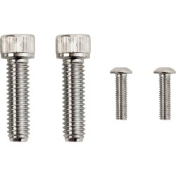 Set șuruburi M8 control frână spate cu cap hexagonal crom DRAG SPECIALTIES MK785 Set șuruburi M8 control frână spate cu cap hexagonal crom DRAG SPECIALTIES MK785