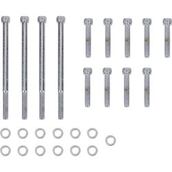 Set șuruburi M8 pentru primar extern cu cap striat tip allen crom DRAG SPECIALTIES MK787 Set șuruburi M8 pentru primar extern cu cap striat tip allen crom DRAG SPECIALTIES MK787