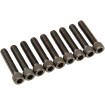 Set șuruburi M8 capac ax cu came cu cap hexagonal negru DRAG SPECIALTIES MK779BK Set șuruburi M8 capac ax cu came cu cap hexagonal negru DRAG SPECIALTIES MK779BK thumb