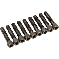 Set șuruburi M8 capac ax cu came cu cap hexagonal negru DRAG SPECIALTIES MK779BK Set șuruburi M8 capac ax cu came cu cap hexagonal negru DRAG SPECIALTIES MK779BK
