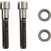 Set șuruburi M8 starter cu cap neted negru DRAG SPECIALTIES MK781SBK