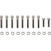Set șuruburi M8 capac lateral transmisie cu cap hexagonal striat negru DRAG SPECIALTIES MK782BK Set șuruburi M8 capac lateral transmisie cu cap hexagonal striat negru DRAG SPECIALTIES MK782BK thumb