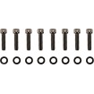 Set șuruburi M8 pentru carcasă rulment transmisie cu cap tip allen negre DRAG SPECIALTIES MK783BK Set șuruburi M8 pentru carcasă rulment transmisie cu cap tip allen negre DRAG SPECIALTIES MK783BK thumb