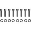 Set șuruburi M8 pentru carcasă rulment transmisie cu cap neted negru DRAG SPECIALTIES MK783SBK Set șuruburi M8 pentru carcasă rulment transmisie cu cap neted negru DRAG SPECIALTIES MK783SBK thumb