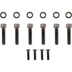 Set șuruburi M8 pentru controlul ghidonului cu cap hexagonal negru DRAG SPECIALTIES MK784BK Set șuruburi M8 pentru controlul ghidonului cu cap hexagonal negru DRAG SPECIALTIES MK784BK
