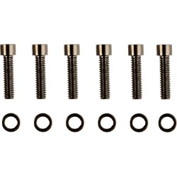 Set șuruburi M8 pentru capacul superior al transmisiei cu cap neted al soclului negru DRAG SPECIALTIES MK786SBK Set șuruburi M8 pentru capacul superior al transmisiei cu cap neted al soclului negru DRAG SPECIALTIES MK786SBK