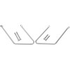 Suport cromat pentru genți laterale DRAG SPECIALTIES 77-0131A