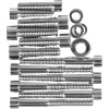 Set de șuruburi cromate cu cap pentru capac lateral transmisie smooth DRAG SPECIALTIES MK344S