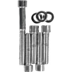 Set de șuruburi cromate pentru capacul superior al transmisiei cu capete netede DRAG SPECIALTIES MK360S Set de șuruburi cromate pentru capacul superior al transmisiei cu capete netede DRAG SPECIALTIES MK360S