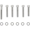 Set de șuruburi cromate pentru capacul axului cu came cu striații DRAG SPECIALTIES MK366