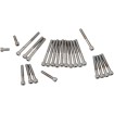 Set cromat de șuruburi cu striații pentru capac primar/cameră DRAG SPECIALTIES MK161 Set cromat de șuruburi cu striații pentru capac primar/cameră DRAG SPECIALTIES MK161 thumb
