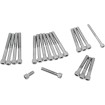 Set cromat de șuruburi cu cap hexagonal interior pentru capac primar/cameră cu striații DRAG SPECIALTIES MK162 thumb