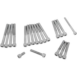 Set cromat de șuruburi cu cap hexagonal interior pentru capac primar/cameră cu striații DRAG SPECIALTIES MK162 Set cromat de șuruburi cu cap hexagonal interior pentru capac primar/cameră cu striații DRAG SPECIALTIES MK162