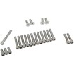 Set de șuruburi cromate cu cap neted pentru capac primar/cameră DRAG SPECIALTIES MK136S Set de șuruburi cromate cu cap neted pentru capac primar/cameră DRAG SPECIALTIES MK136S thumb