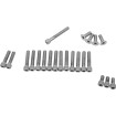 Set de șuruburi cromate cu cap hexagonal pentru capac principal/cameră cu striații DRAG SPECIALTIES MK136 Set de șuruburi cromate cu cap hexagonal pentru capac principal/cameră cu striații DRAG SPECIALTIES MK136 thumb