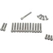 Set de șuruburi cromate cu cap hexagonal pentru capac principal/cameră cu striații DRAG SPECIALTIES MK136 Set de șuruburi cromate cu cap hexagonal pentru capac principal/cameră cu striații DRAG SPECIALTIES MK136 thumb