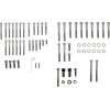 Set de șuruburi cromate pentru motor cu cap hexagonal interior smooth DRAG SPECIALTIES MK101S