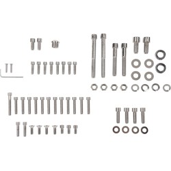 Set de șuruburi cromate pentru motor cu cap hexagonal interior smooth DRAG SPECIALTIES MK109S Set de șuruburi cromate pentru motor cu cap hexagonal interior smooth DRAG SPECIALTIES MK109S