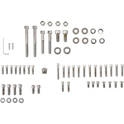 Set de șuruburi cromate pentru motor cu cap striat DRAG SPECIALTIES MK109 Set de șuruburi cromate pentru motor cu cap striat DRAG SPECIALTIES MK109