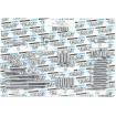Set de șuruburi cromate pentru motor cu cap striat DRAG SPECIALTIES MK109 Set de șuruburi cromate pentru motor cu cap striat DRAG SPECIALTIES MK109 thumb