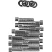 Set cromat de șuruburi pentru capacul arborelui cu came smooth DRAG SPECIALTIES MK249S Set cromat de șuruburi pentru capacul arborelui cu came smooth DRAG SPECIALTIES MK249S thumb