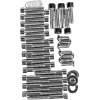 Set de șuruburi cromate cu cap cilindric pentru capac principal/cameră neted DRAG SPECIALTIES MK188S
