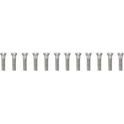 Set de șuruburi pentru capacul axului cu came cu capete cromate DRAG SPECIALTIES MK154 Set de șuruburi pentru capacul axului cu came cu capete cromate DRAG SPECIALTIES MK154