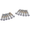 Set de șuruburi pentru capacul axului cu came cu capete cromate DRAG SPECIALTIES MK154 thumb
