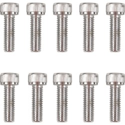 Set de șuruburi cu cap cromat pentru acoperire primară knurled DRAG SPECIALTIES MK159 Set de șuruburi cu cap cromat pentru acoperire primară knurled DRAG SPECIALTIES MK159